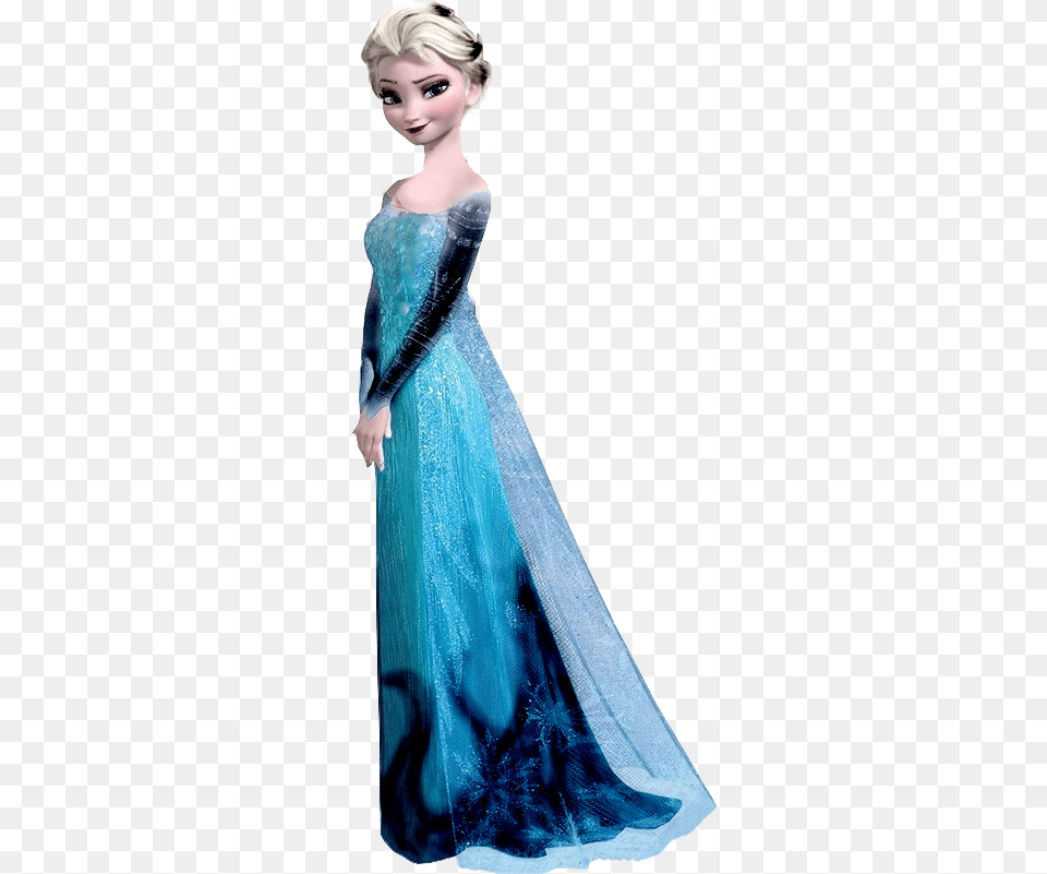 Dark Elsa Elsa, Clothing, Dress, Gown, Formal Wear Free Transparent Png