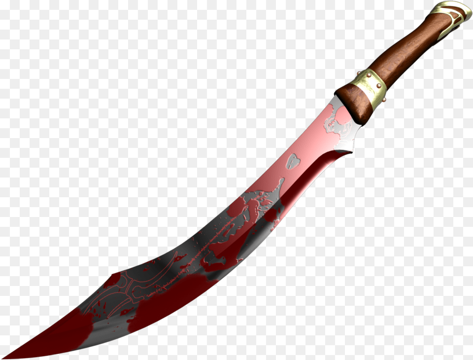 Dark Elven Dagger By Real Blood Sword, Weapon, Blade, Knife Png Image