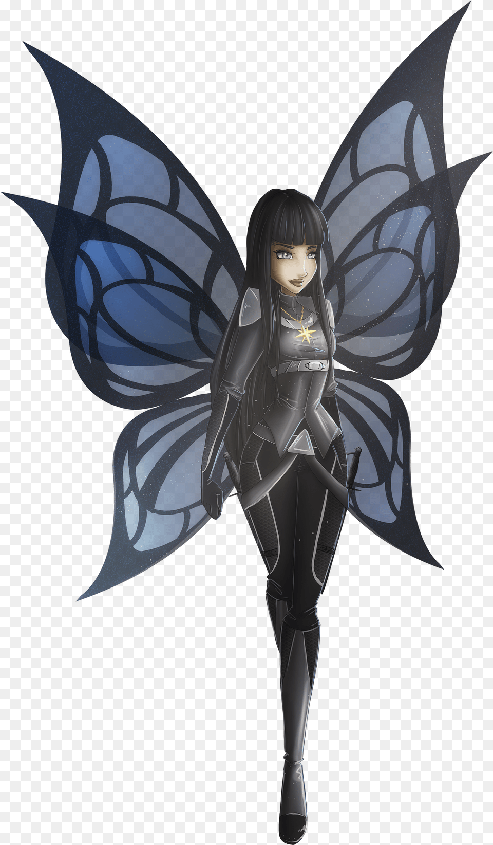 Dark Fairy By Chronicle Of Fairies Winx Club Oc Dark, Person Free Png Download