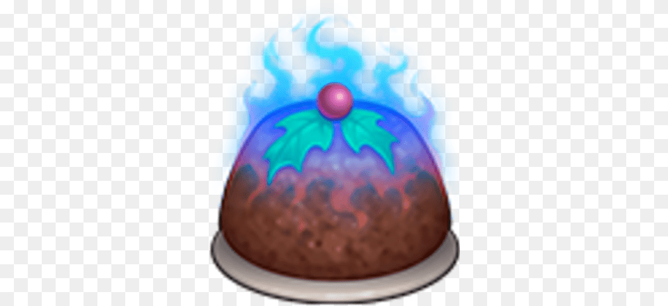 Dark Fantasy Christmas Pudding, Birthday Cake, Cake, Cream, Dessert Png Image