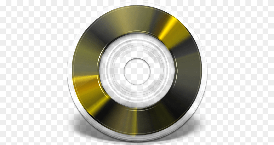 Dark Gold Icon Cd, Disk, Dvd, Electronics, Speaker Free Png