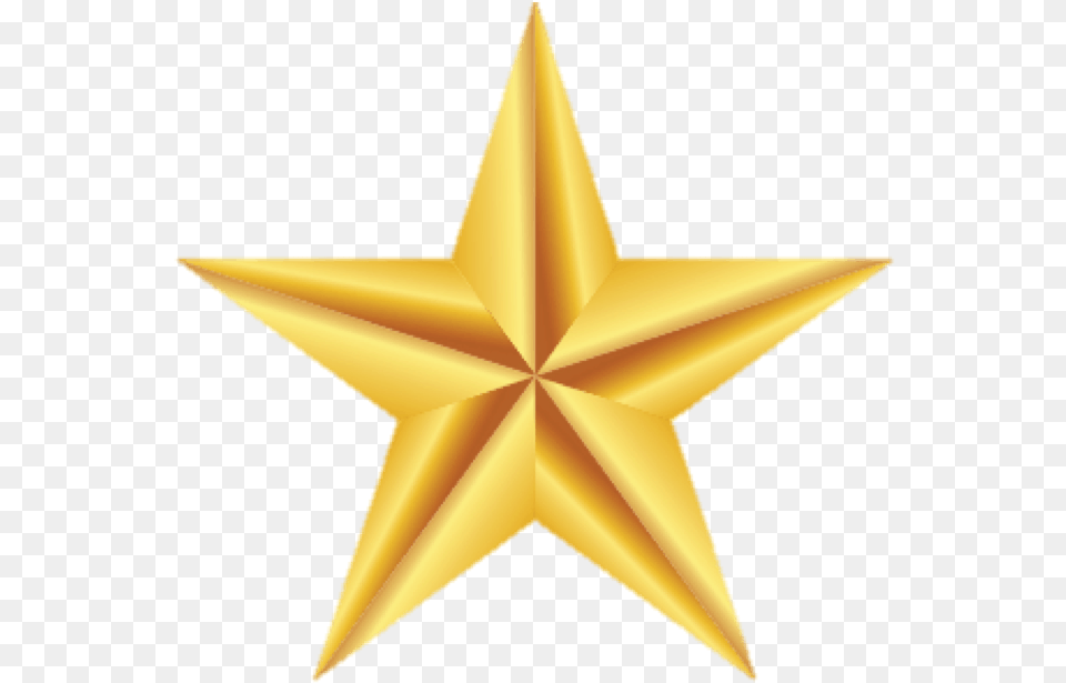 Dark Gold Star Gold Star Clipart No Background, Star Symbol, Symbol, Aircraft, Airplane Png Image