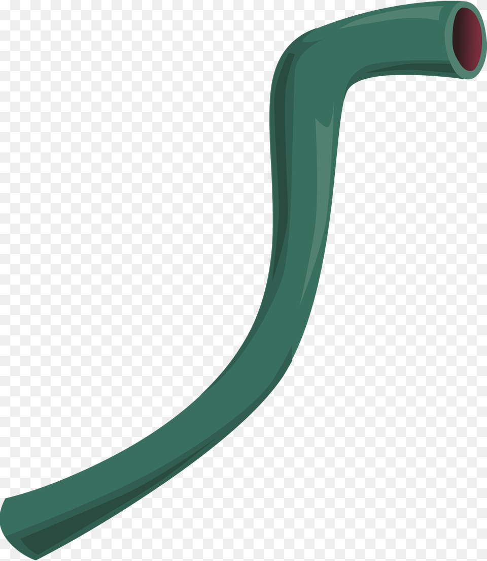 Dark Green Bent Pipe Clipart, Smoke Pipe Png Image