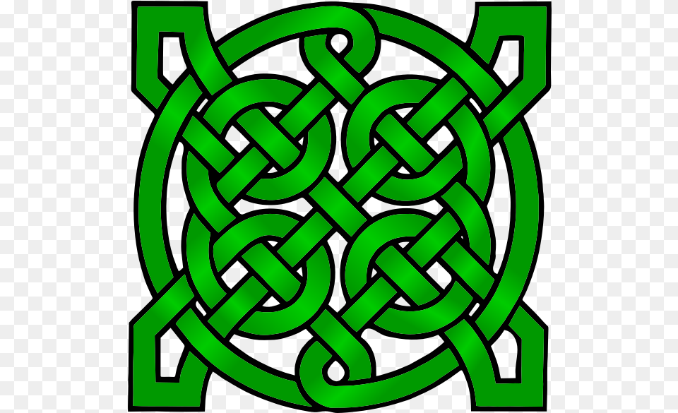 Dark Green Celtic Mandala Vector Clip Art Green Celtic Knot Dynamite, Weapon Free Png