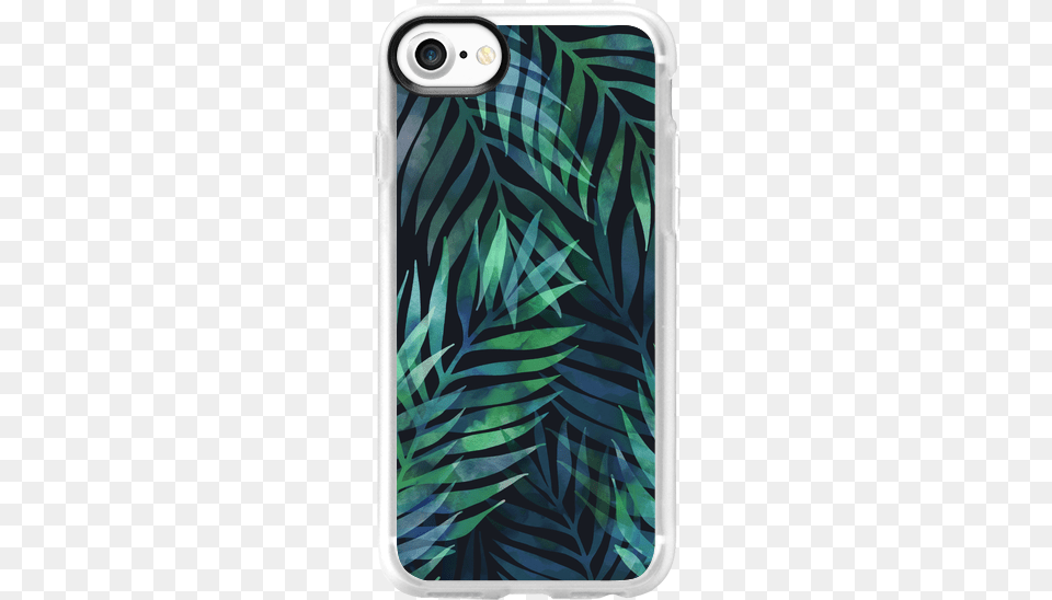 Dark Green Watercolor Tropical Palm Leaves Pattern Dark Green Palms Leaves Pattern Scarf, Electronics, Mobile Phone, Phone Free Transparent Png