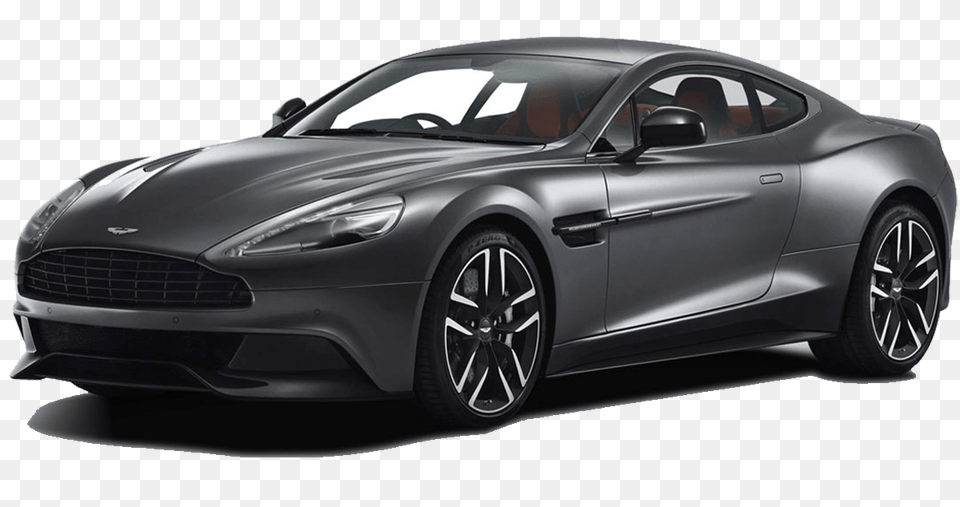 Dark Grey Aston Martin, Car, Vehicle, Coupe, Sedan Free Png Download
