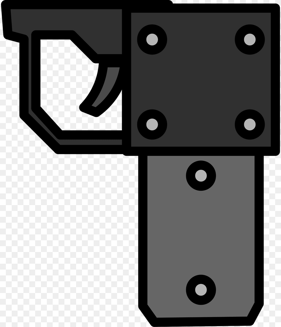Dark Grey Trigger Clipart, Firearm, Weapon Free Png