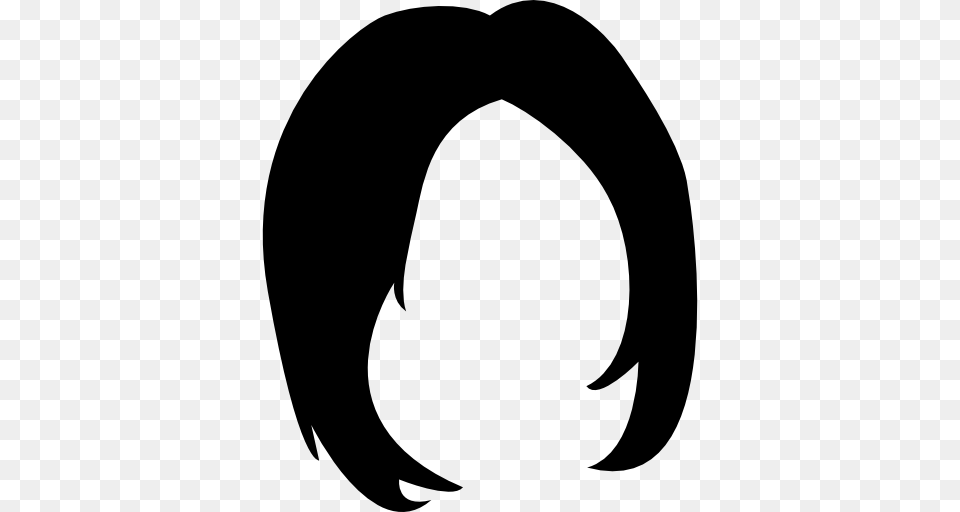 Dark Hair Clipart Tool, Stencil, Head, Person, Face Png