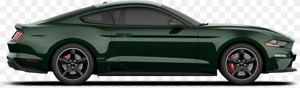 Dark Highland Green 2019 Gt Mustang Black Package, Alloy Wheel, Vehicle, Transportation, Tire Png Image
