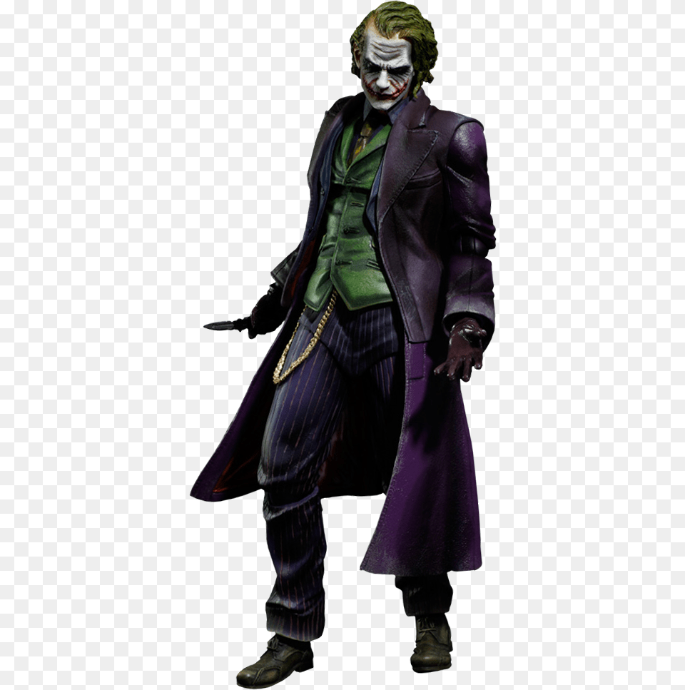 Dark Knight Joker, Clothing, Coat, Adult, Man Free Png