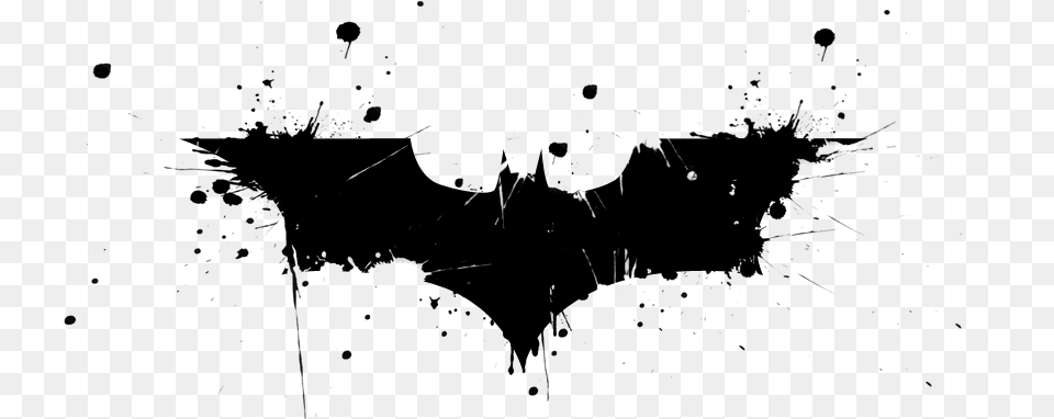 Dark Knight Logo, Gray Png Image