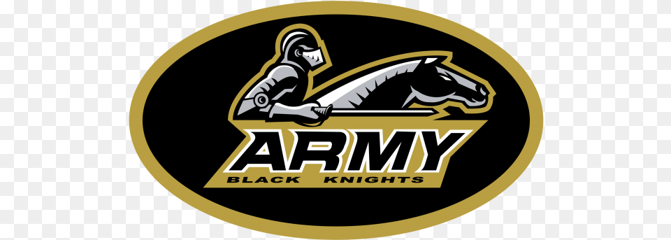 Dark Knight Logo Clip Art Library Army Black Knights Football, Architecture, Building, Factory, Plant Free Transparent Png