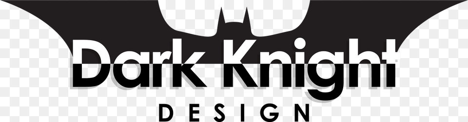 Dark Knight Logo Design, Text Png Image