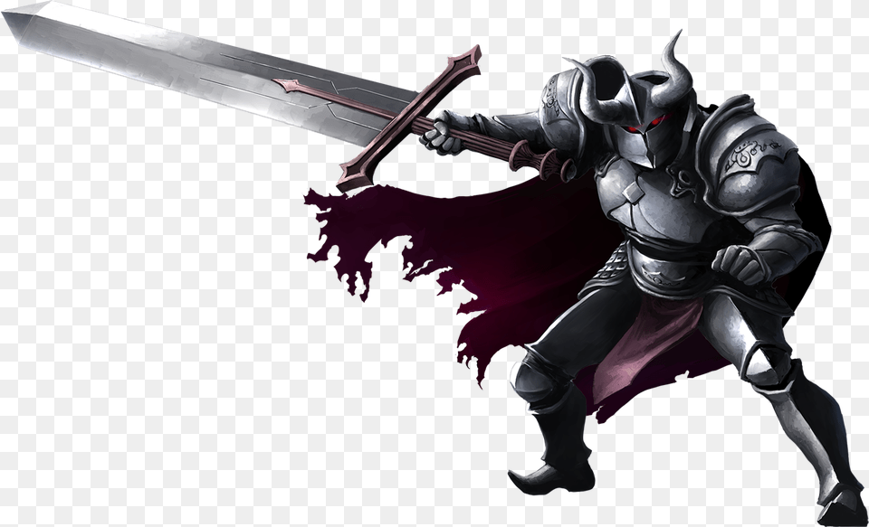 Dark Knight Render Dark Knight, Sword, Weapon, Adult, Male Free Png Download