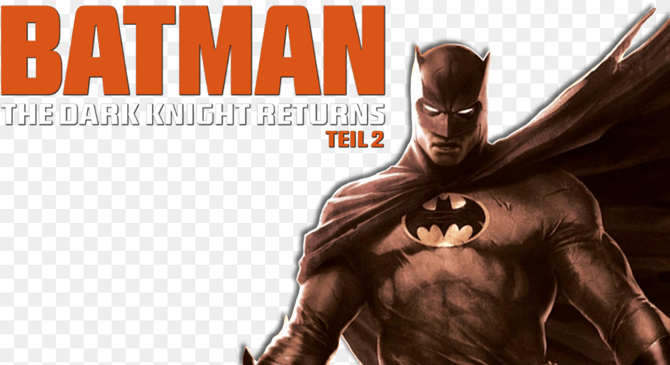 Dark Knight Returns Logo, Adult, Male, Man, Person Free Transparent Png