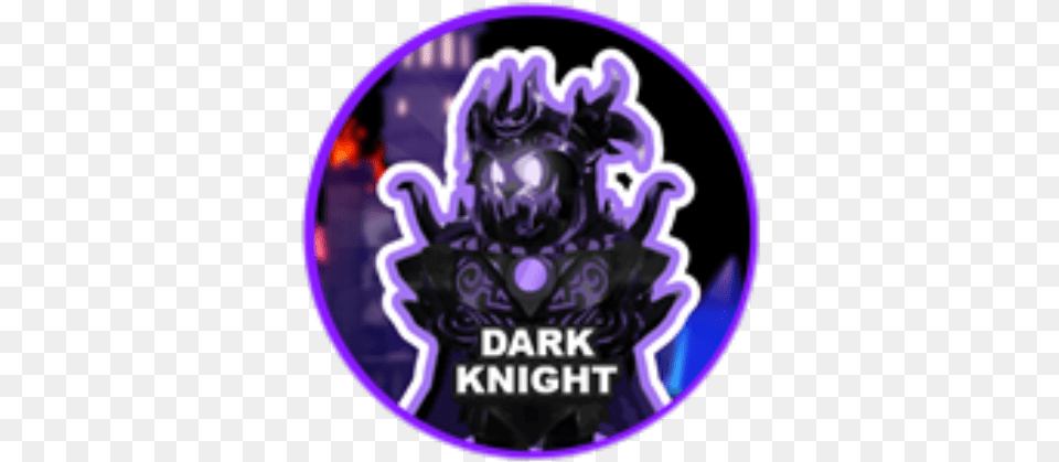 Dark Knight Roblox Fictional Character, Purple, Light, Disk, Emblem Free Png