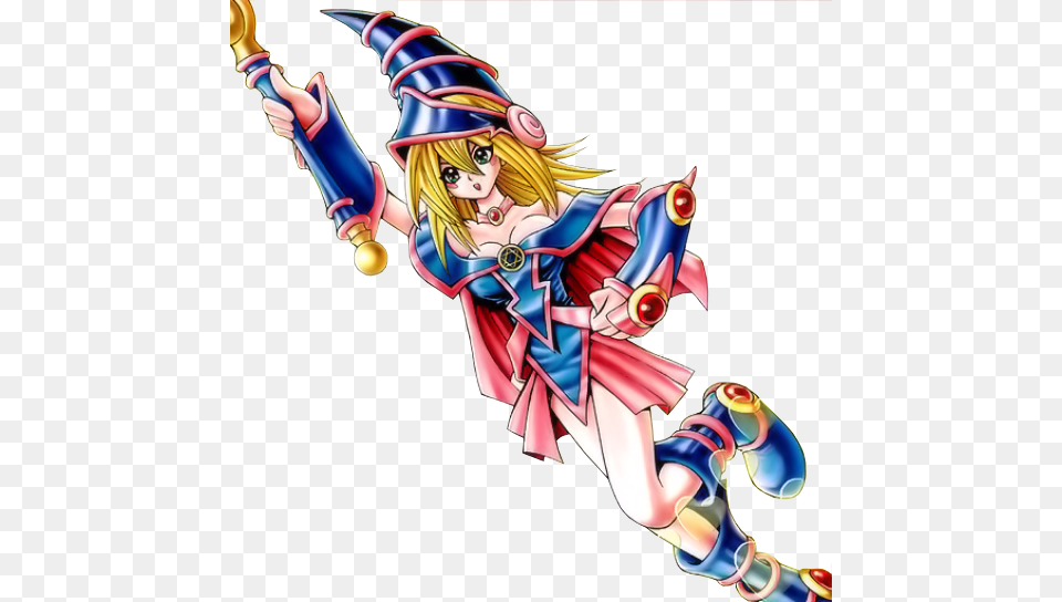 Dark Magician Girl Dark Magician Girl, Book, Comics, Publication, Person Free Png