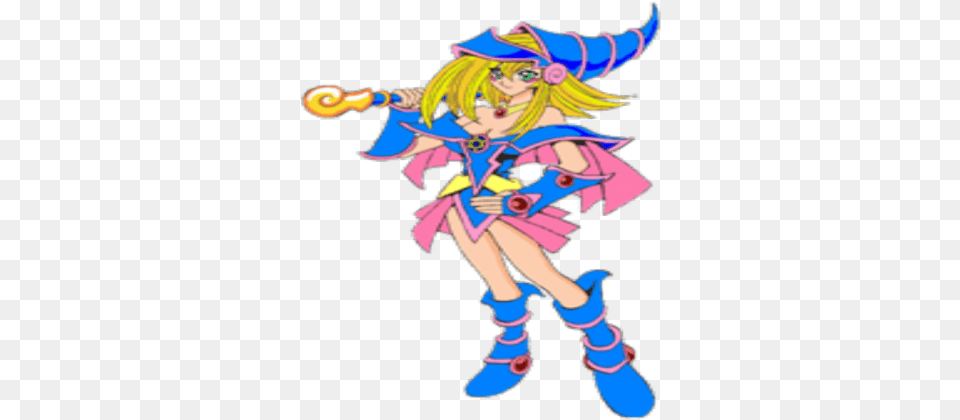 Dark Magician Girl Roblox, Book, Comics, Publication, Person Free Png Download