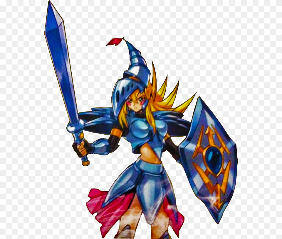 Dark Magician Girl The Dragon Knight Updated Clean, Book, Comics, Publication, Person Free Transparent Png