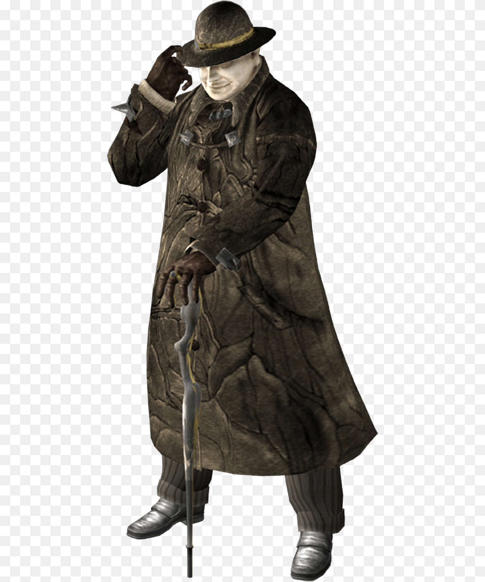 Dark Man Clock Tower 3 Dark Gentleman, Clothing, Coat, Overcoat, Adult Png