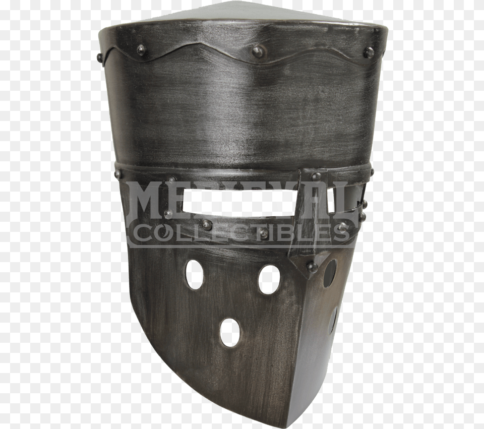 Dark Metal Finish Face Mask, Armor, Gun, Weapon Free Transparent Png