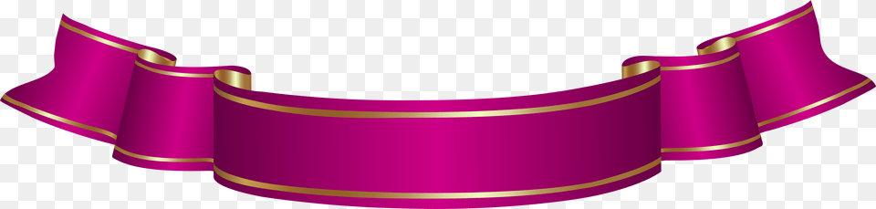 Dark Pink Banner Transparent Clip Artu200b Gallery Purple Ribbon Banner Clipart, Text Free Png