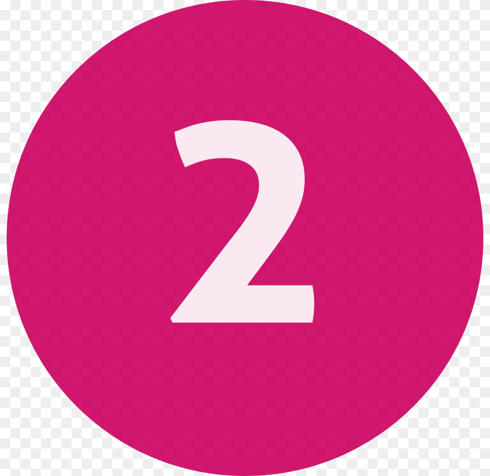 Dark Pink Circle, Number, Symbol, Text, Disk Free Png