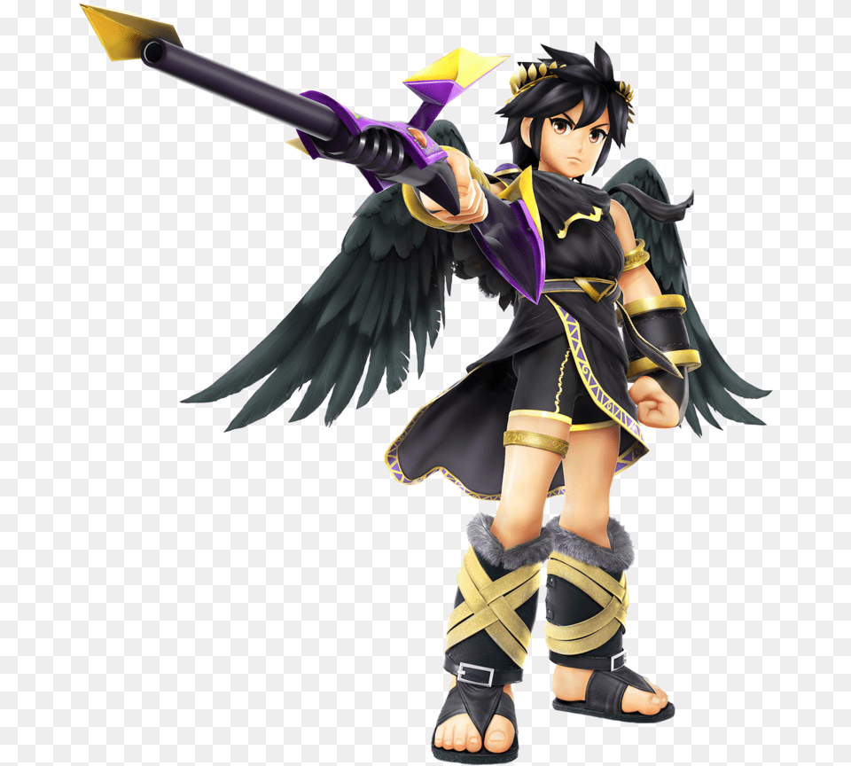 Dark Pit Super Smash Bros, Clothing, Costume, Person, Baby Png