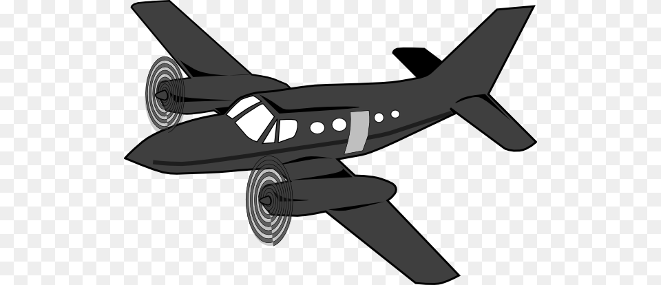 Dark Plane Clip Art, Aircraft, Airplane, Jet, Transportation Free Png