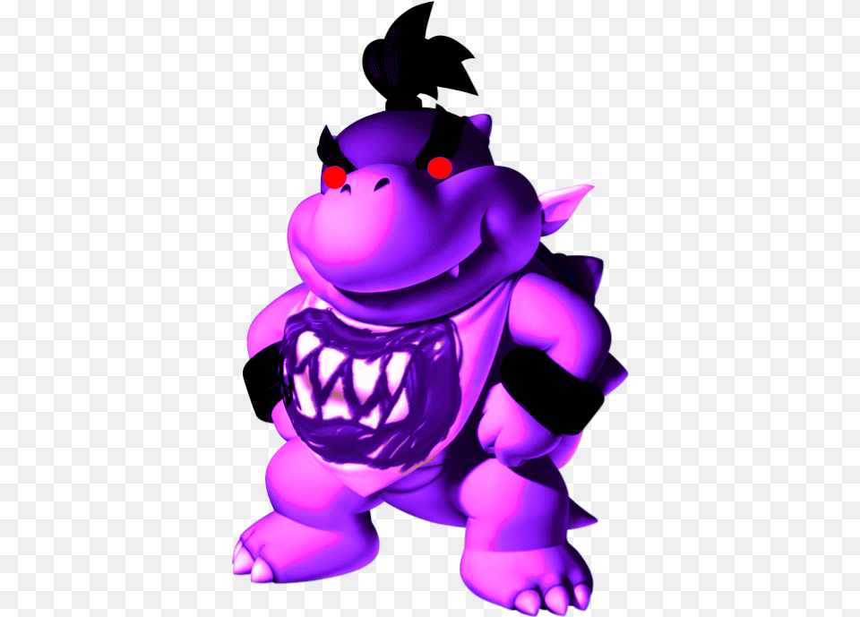 Dark Poison Bowser Jr Bowser Jr Bowsette Meme, Purple, Baby, Person Png