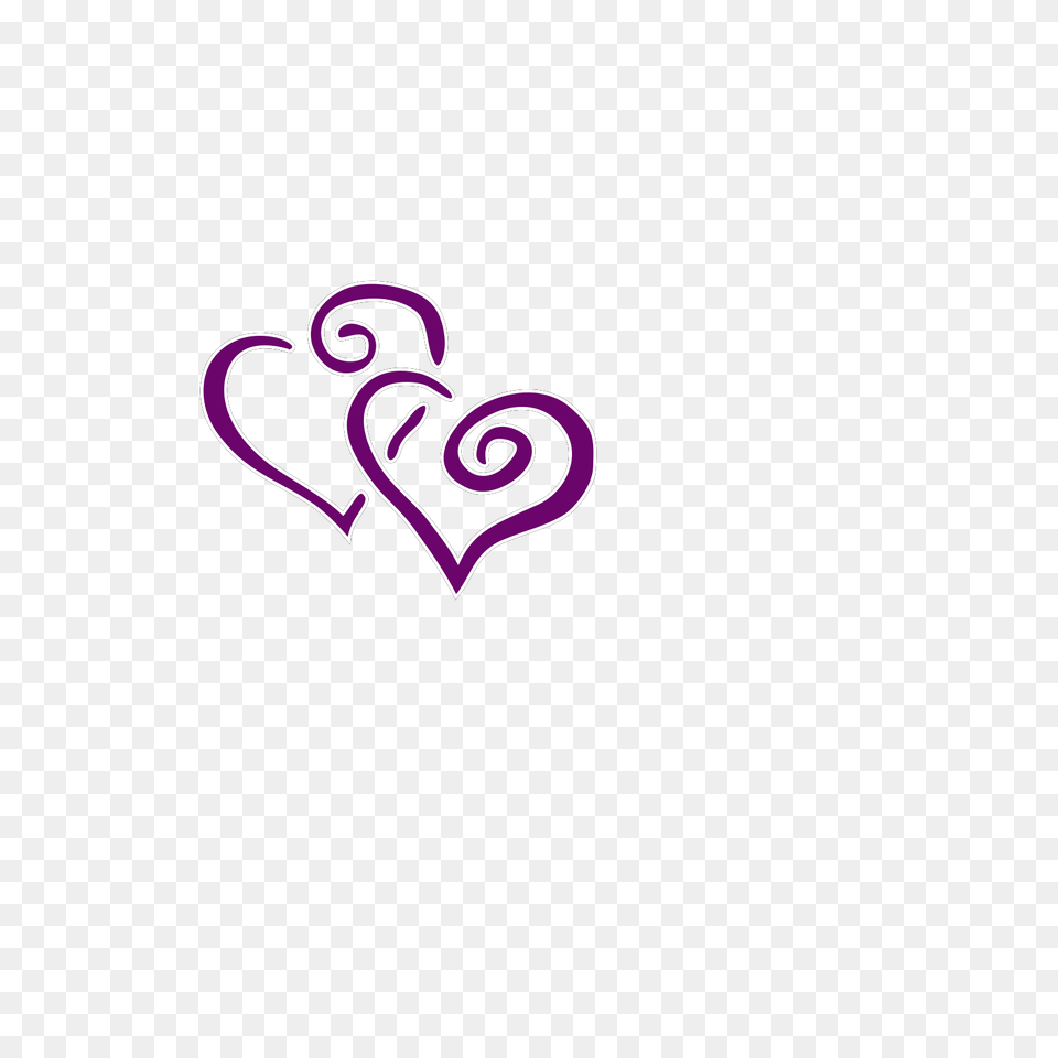 Dark Purple Heart Wedding Clip Art Vector Hearts Clip Art, Symbol Free Png