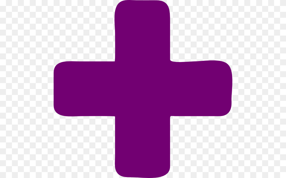 Dark Purple Plus Clip Art, Cross, Symbol, Logo, First Aid Free Png