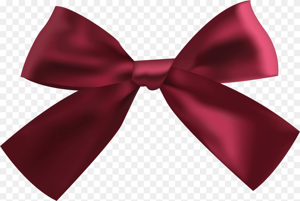 Dark Red Ribbon Clipart Dark Red Ribbon, Accessories, Bow Tie, Formal Wear, Tie Png