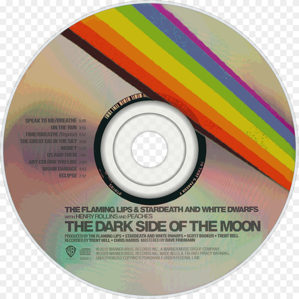 Dark Side Of The Moon Flaming Lips Lipsviews Org The Flaming Lips And Stardeath And White Dwarfs With, Disk, Dvd Free Png
