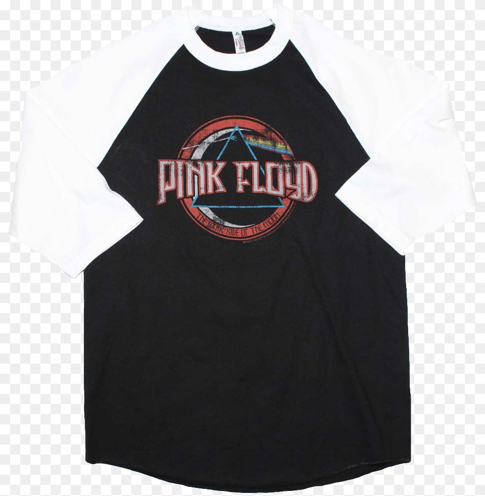 Dark Side Of The Moon Pink Floyd Raglan Baseball Shirt Sports Jersey, Clothing, Long Sleeve, Sleeve, T-shirt Png