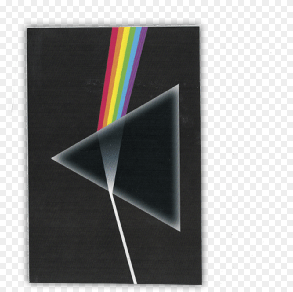 Dark Side Postcard By Pink Floyd Pink Floyd, Triangle, Art Free Png Download