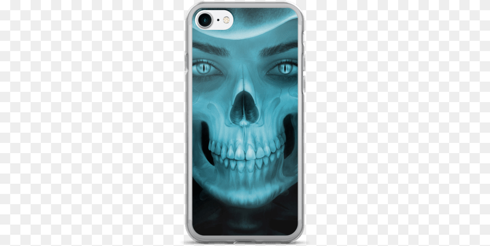 Dark Skull, Electronics, Mobile Phone, Phone, Person Png