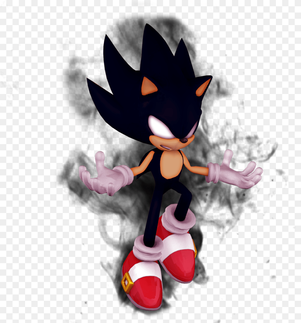 Dark Sonic Render Download Dark Sonic, Baby, Person, Cartoon, Face Free Transparent Png