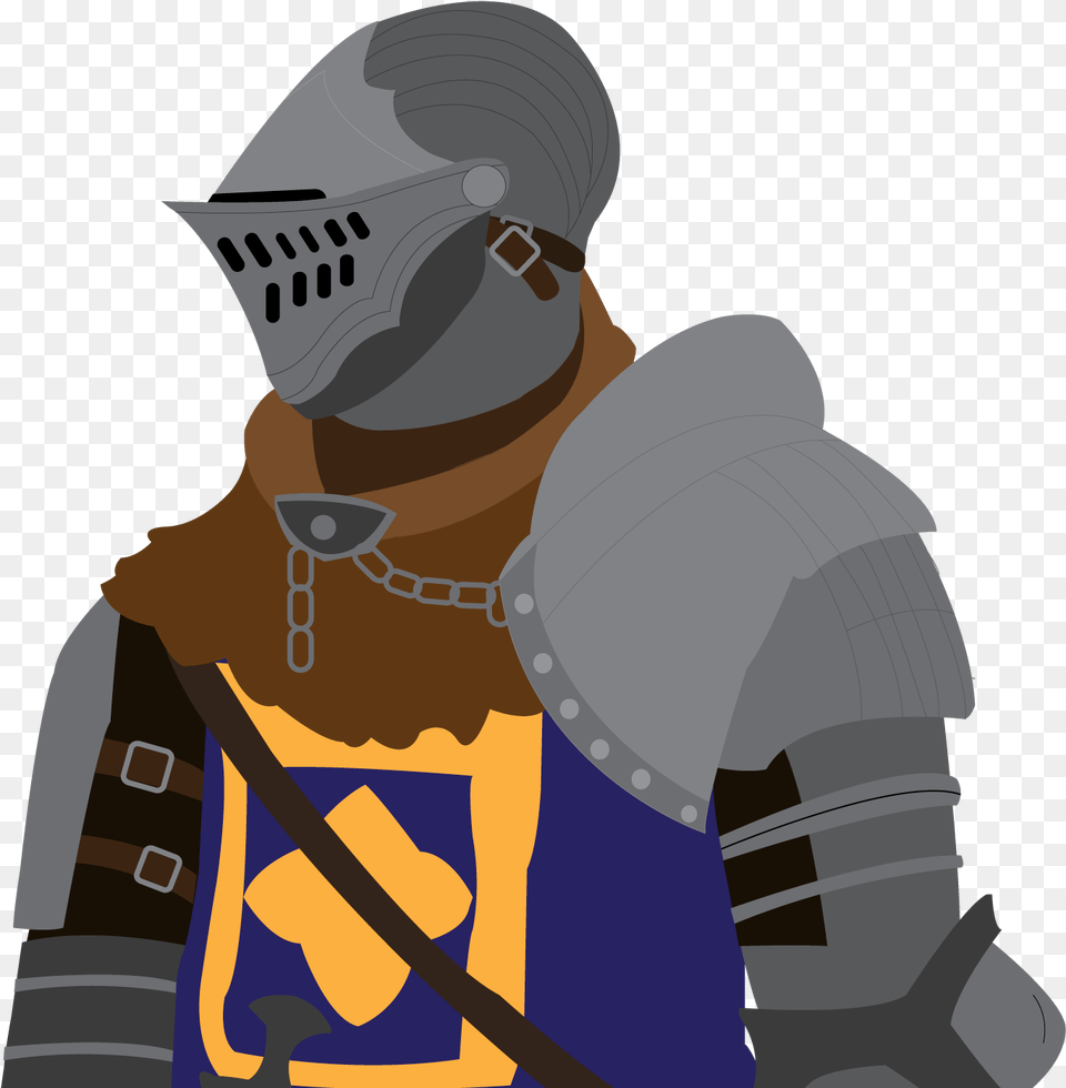 Dark Souls Simple Art, Knight, Person, Armor Png Image