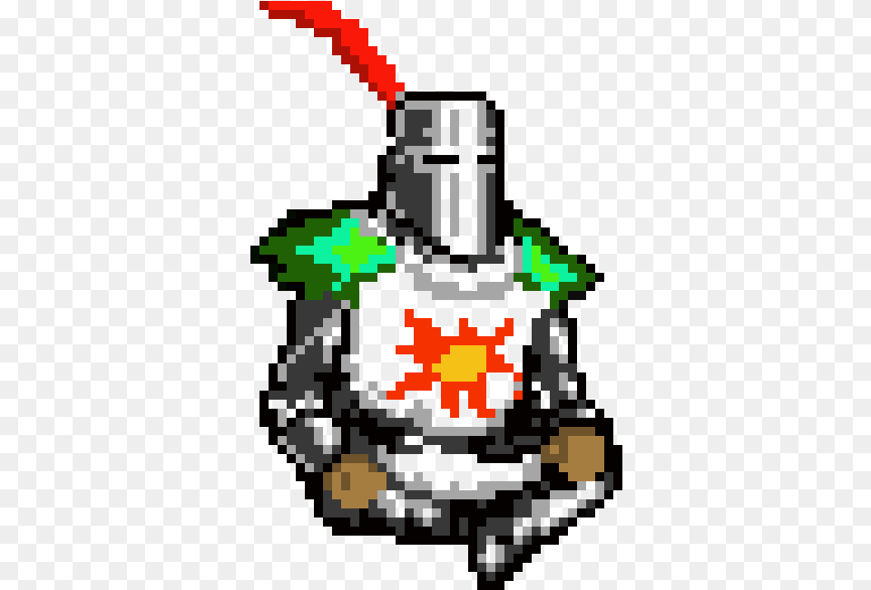 Dark Souls Solaire Pixel Art, Grass, Plant, Qr Code Png