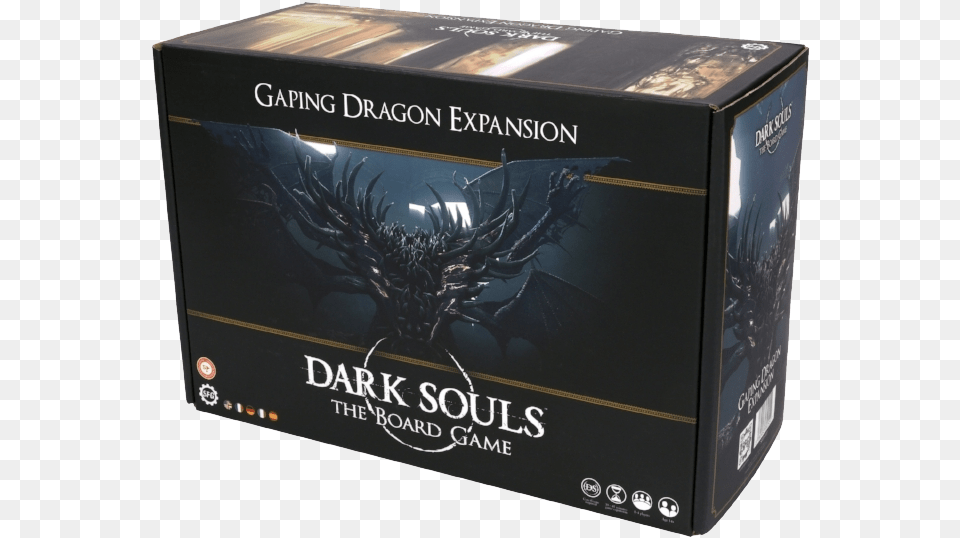 Dark Souls The Board Game U2013 Gaping Dragon Boss Expansion Dark Souls Board Game Mace, Box, Alcohol, Beer, Beverage Png