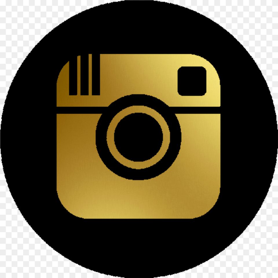 Dark Transparent Instagram Icon Instagram Icon Black And Yellow, Electronics, Camera Free Png