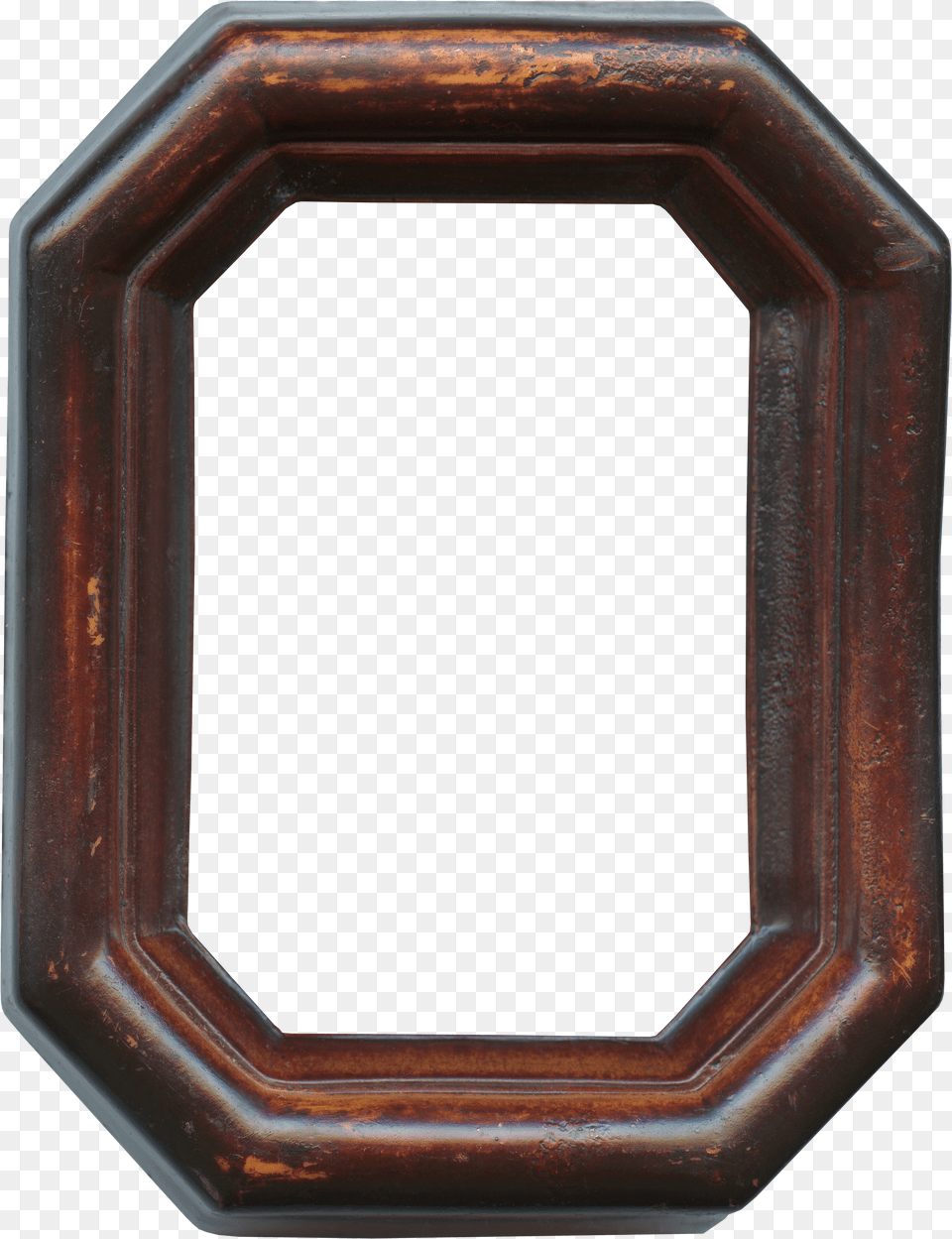 Dark Wood Frame Platter Png