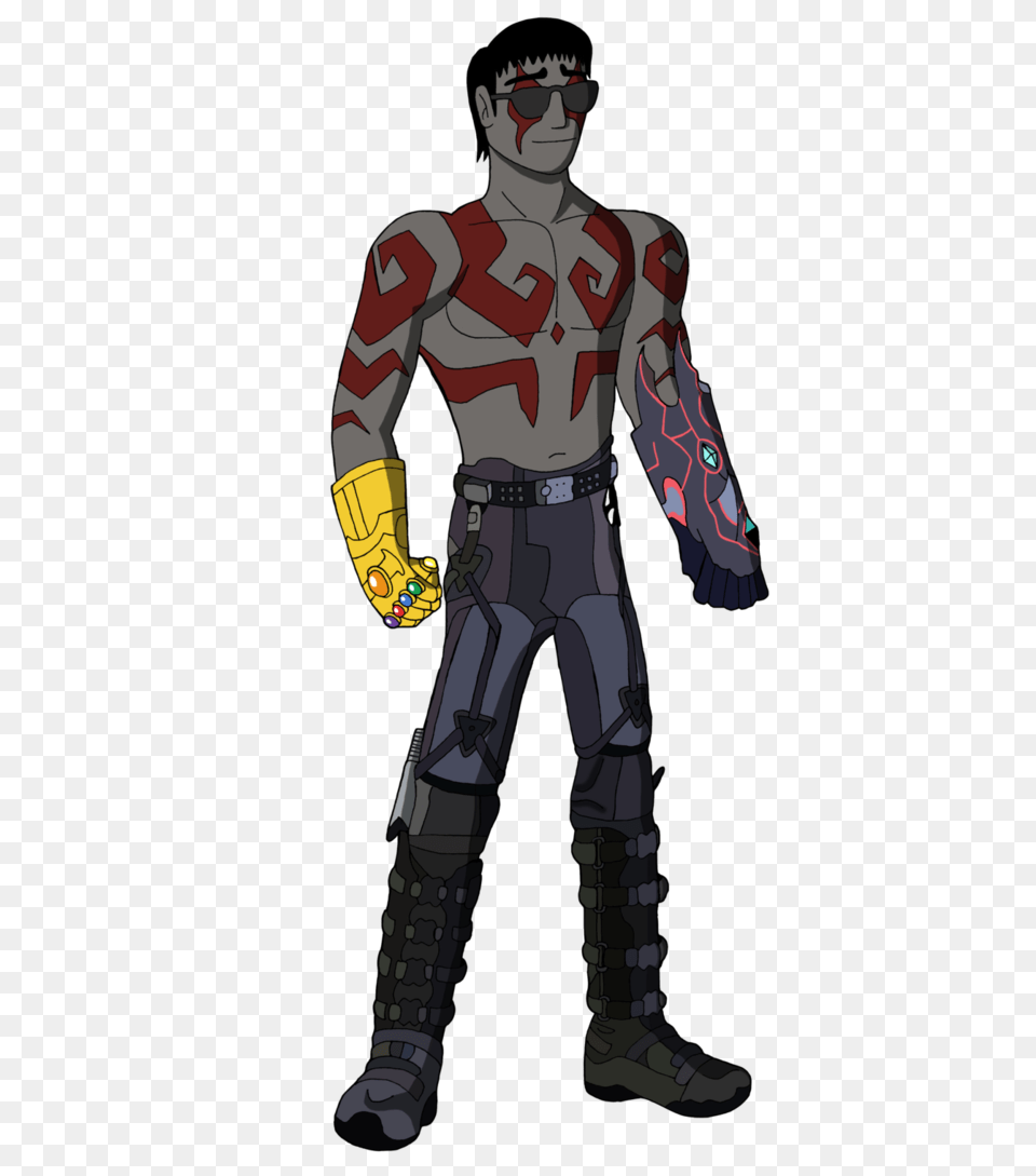 Darkblade As Drax The Destroyer, Publication, Adult, Book, Comics Png Image
