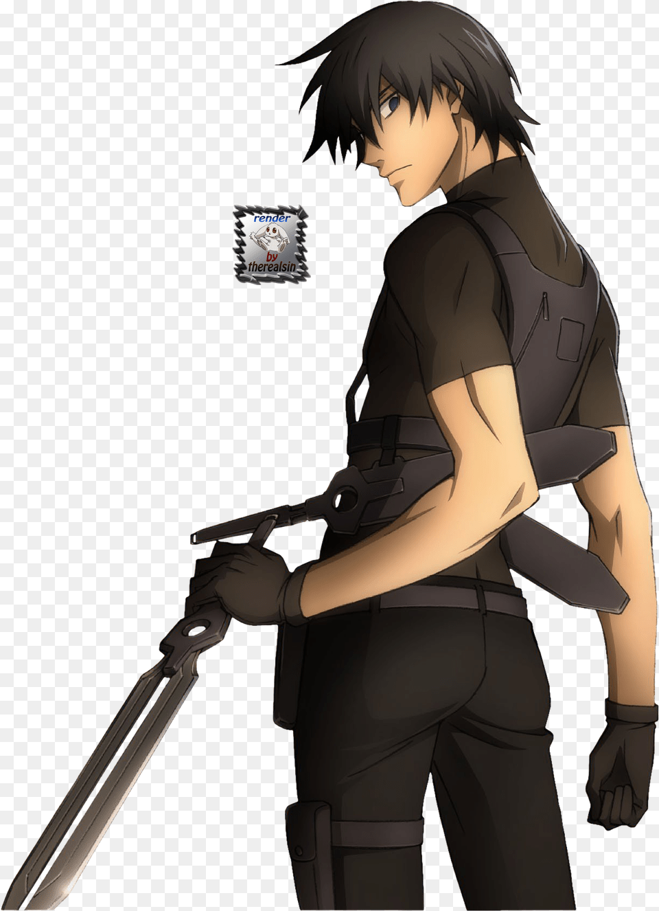 Darker Than Black Picture Darker Than Black Hei, Book, Comics, Publication, Weapon Free Png