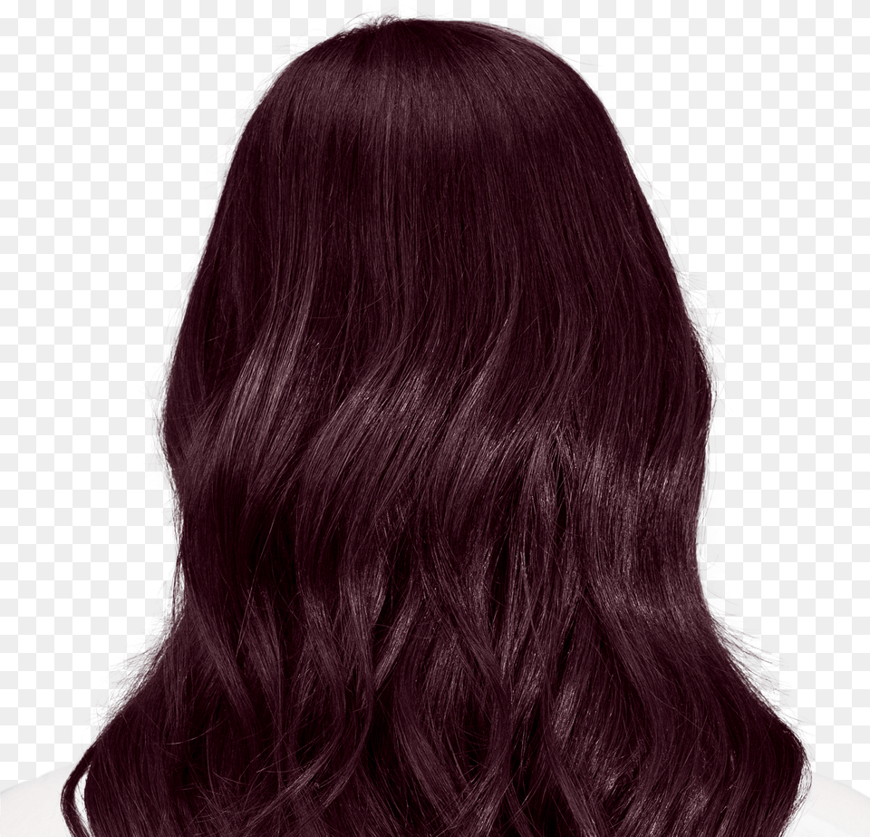 Darkest Cool Sangria Amethyst Black Hair Color, Adult, Female, Person, Woman Png Image