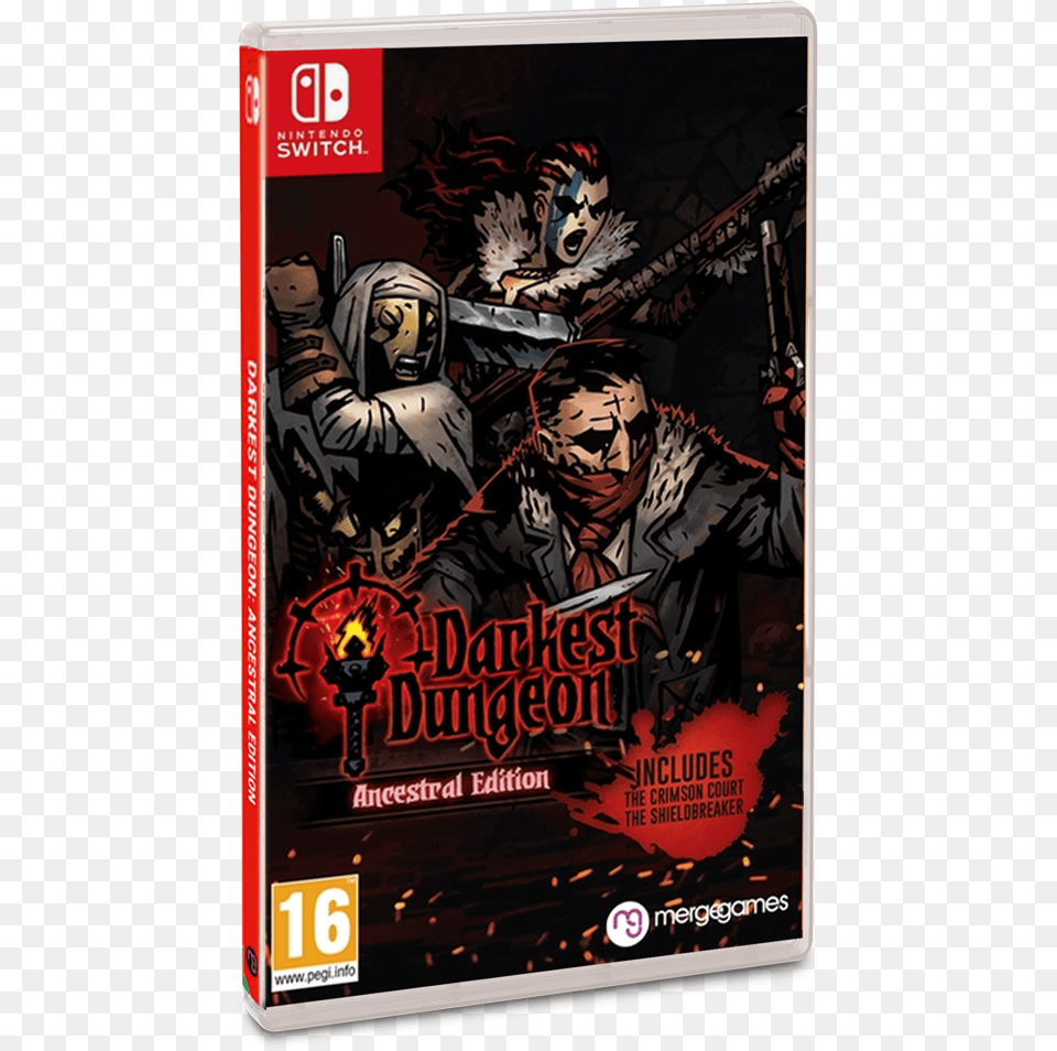 Darkest Dungeon Ancestral Edition Darkest Dungeon Switch, Book, Publication, Adult, Male Free Transparent Png