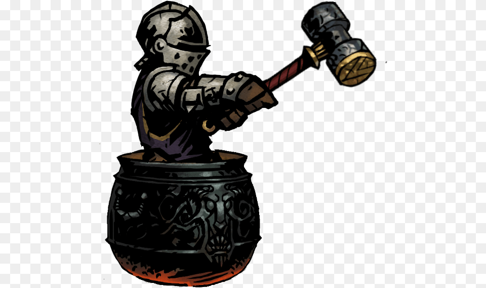 Darkest Dungeon Crusader Attack, Sword, Weapon, Person, Face Free Transparent Png