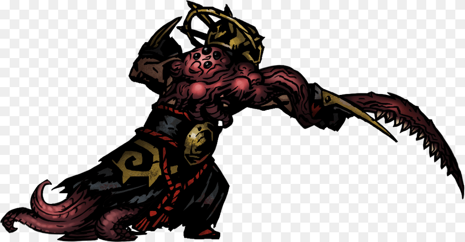 Darkest Dungeon Cultist Brawler, Person, Face, Head Free Transparent Png