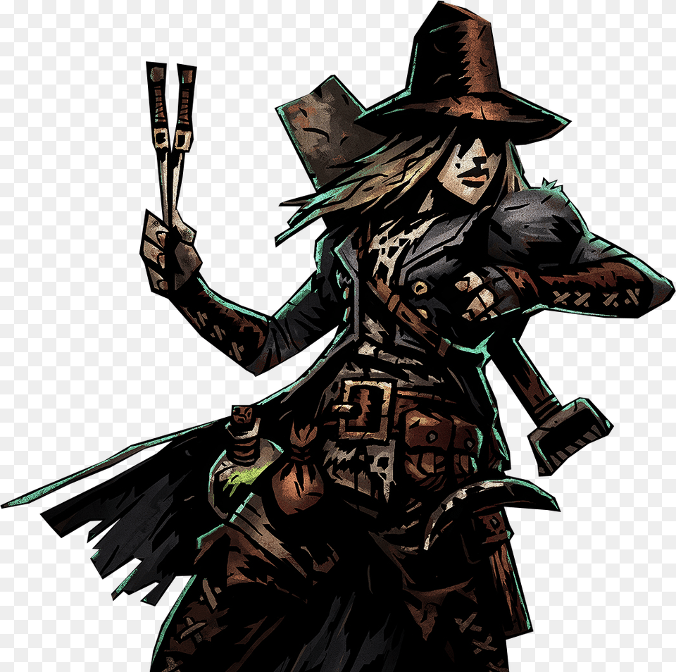 Darkest Dungeon Grave Robber Fanart, Adult, Female, Person, Woman Png